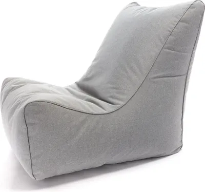 Produktbild von Ecopuf - Sitzsack Bean Bag Outdoor, 80 x 77 x 70 cm - Dubai Grau
