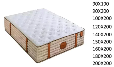 Produktbild von Hochwertige Hotel Matratze 50cm Kingsize Extra Dicke Matratzen 200x200cm