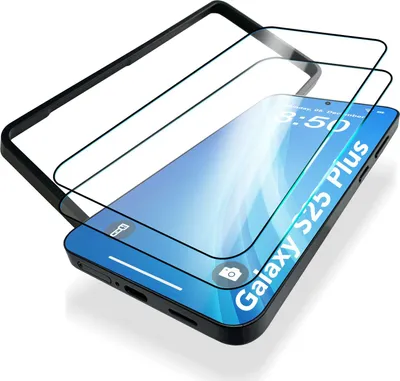 Immagine prodotto di NALIA ArmorGlassX per Samsung Galaxy S25 Plus - vetro protettivo 2x per il display - cornice inclusa