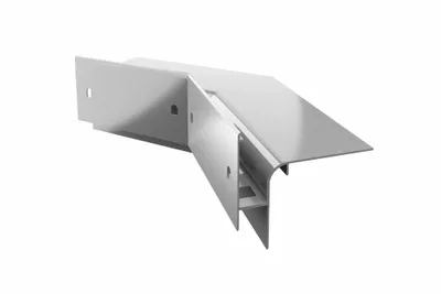 Immagine prodotto di Renoplast® Angolo interno 135° in alluminio per profilo di gronda W30R+ Grigio | Finitura di terrazze e balconi | Pavimenti ventilati sopraelevati