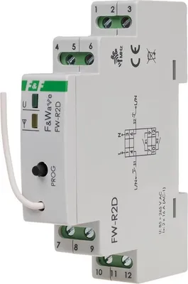 Immagine prodotto di Doppio relè bistabile R2D con radiocomando 868 MHz FW-R2D F&F