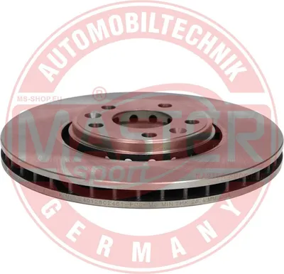 Produktbild von MS 24012802451-PCS-MS Bremsscheibe (1x Stück) Vorderachse für RENAULT LATITUDE (L70_)