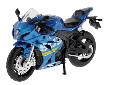 Image de Modèle 1:18, SUZUKI GSX-R1000, bleu