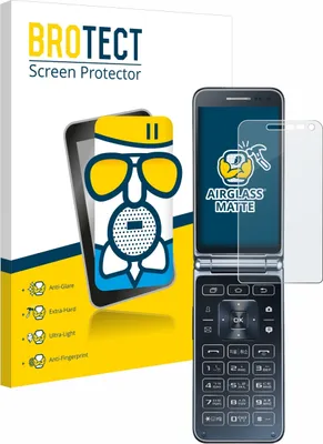 Produktbild von BROTECT Entspiegelungs Schutzglas für Samsung Galaxy Folder 2 Schutzfolie Panzer Folie Glas Display Schutz matt