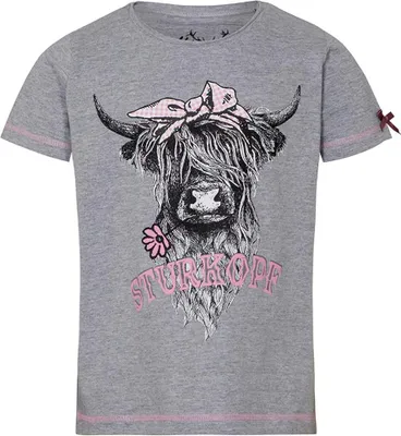 Produktbild von T-Shirt Quentaya Kids grau 134