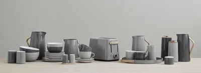 Obrázok produktu pre Stelton Emma tanier 22 cm, 2 kusy, sivý
