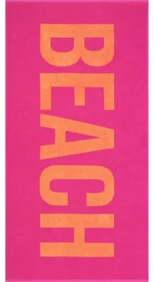 Produktbild von Cawö Strandtuch Beach Beach Pink Orange (90x180 cm)