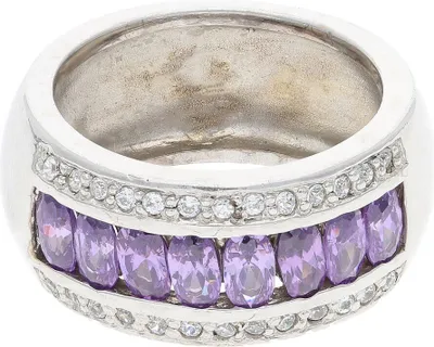 Produktbild von JuwelmaLux Ring 925 Sterling Silber mit Zirkonia JL10-07-2802 56