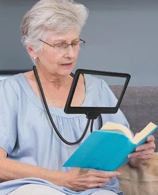 Image de Loupe portable avec éclairage LED