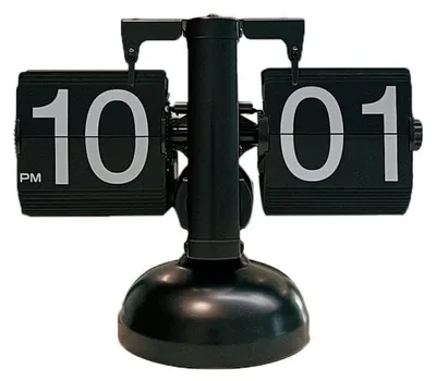 Image de Horloge rétro à affichage numérique silencieux