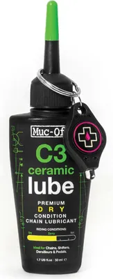 Obrázek produktu pro Muc-Off C3 Dry Ceramic, Mazivo, Řetěz, Tuba, 50 ml