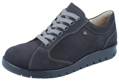 Produktbild von FINN COMFORT Chennai Herren Schnürschuhe schwarz Nubukleder - Größe: UK 6