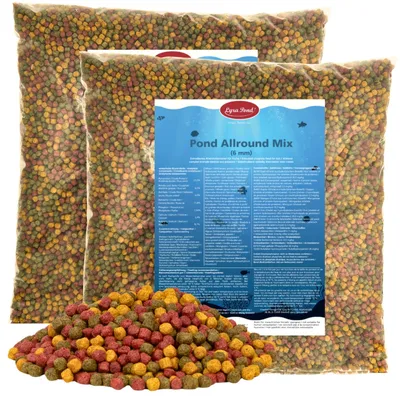 Produktbild von 2 x 10 Liter (7,4 kg) Lyra Pond® Pond Allround Koi Mix Fischfutter Teichfutter