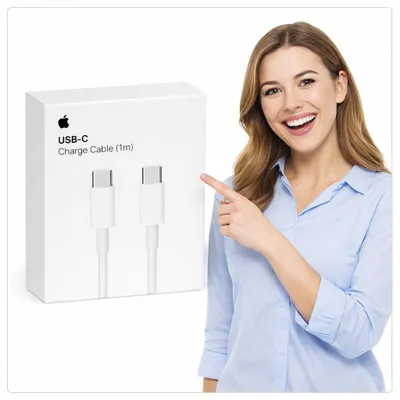 Produktbild von Apple USB-C auf USB-C Kabel 1m