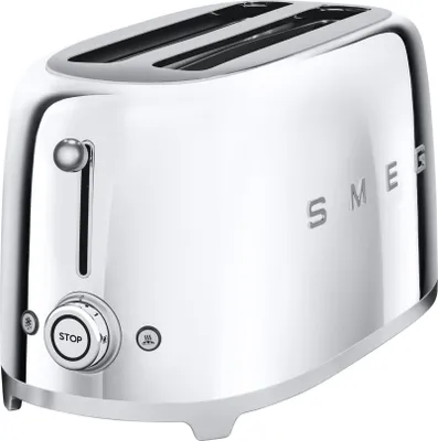 Produktbild von SMEG TSF02SSEU Toaster 4 Scheiben Chrom