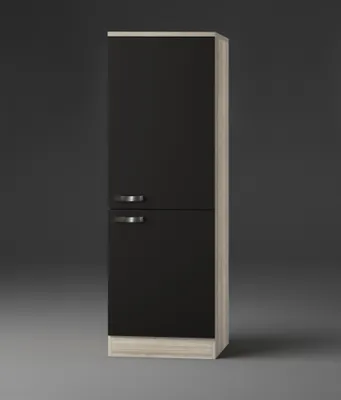 Produktbild von Küchen Midikühlschrankumbau Faro MH661-9 in anthrazit 60 cm breit