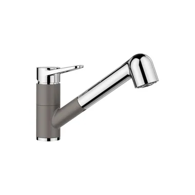 Produktbild von Blanco Küchenarmatur WEGA-S II chrom vulkangrau 526983