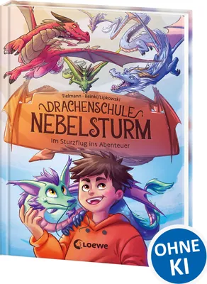 Produktbild von Drachenschule Nebelsturm (Band 1) - Im Sturzflug ins Abenteuer