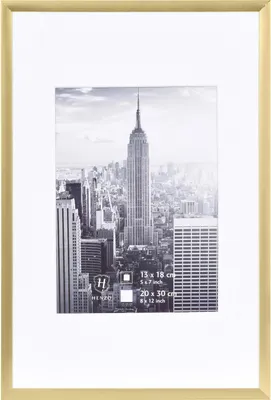 Produktbild von Henzo Manhattan Bilderrahmen 20x30 cm Gold