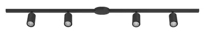 Produktbild von Deckenleuchte Eglo 901652 EASYT SET, 4 Spots, 4x GU10, 10 W, schwarz