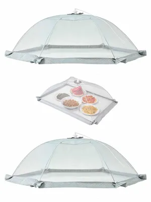 Produktbild von 2-teiliges Fliegenschutzset, Obstkorb mit Fliegenschutz, Lebensmittelabdeckungen, perfekter Fliegenschutz für Lebensmittel, Fliegennetz, Lebensmittelschutzmaske