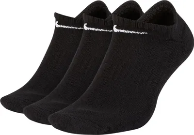 Produktbild von Nike Training No-Show, Fersensocken, Schwarz, Erwachsener, Unisex, White, 34-38