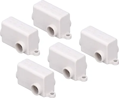 Obrázok produktu pre 5 ks konektor drôtu typu T rozdeľovač skrutky svorkovnice sada 1000V 80A ZKT16