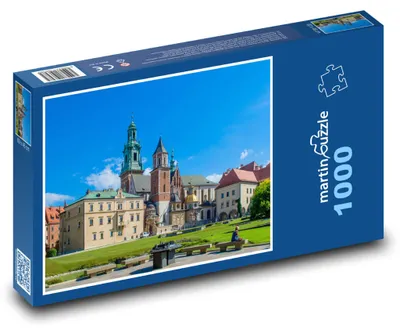 Obrázek produktu pro Puzzle 1000 Krakov - Polsko, Wawelský hrad - martinpuzzle