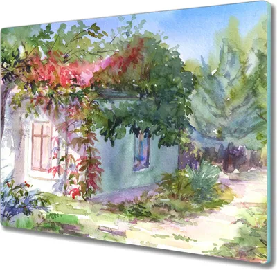 Produktbild von Coloray Hackbrett Kochplattenabdeckung Herdabdeckplatte 60x52 cm Schneidebrett Küchenbrett - Baumhaus