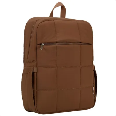 Produktbild von Selencia Vaya Puffy Laptop Rucksack 16 Zoll - Mocha Brown