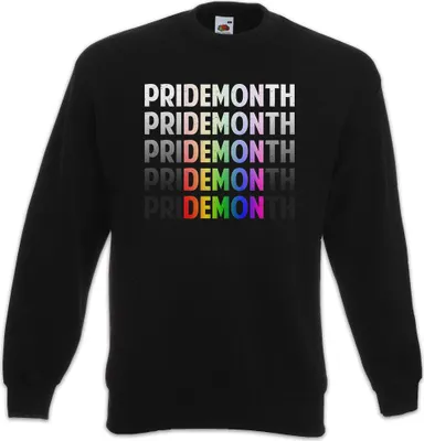 Produktbild von Urban Backwoods Pridemonth, Sweatshirt, Farbe: Schwarz, Größe: S