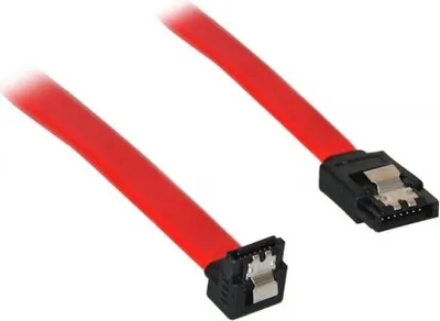 Produktbild von HDD S-ATA-Kabel 1,5 GBit/s/3 GBit/s 90° Clip SATA L-Typ > SATA L-Typ