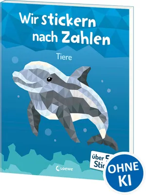 Produktbild von Wir stickern nach Zahlen - Tiere