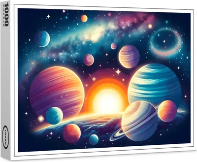 Produktbild von raxxa Premium-Puzzle "Universum #3", 1000 Teile