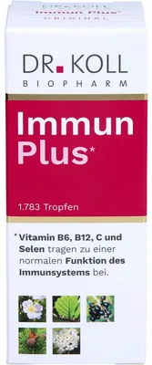 Image de Gouttes Dr. Koll Immun Plus pour renforcer le système immunitaire, flacon de 50 ml