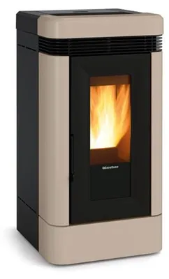 Produktbild von La Nordica Lucia Plus, Freistehend, Schwarz, Grau, 27 kg, Pellet, 344 m³, 91,7%