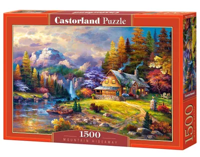 Produktbild von Castorland Hütte Bergversteck - 1500 Teile