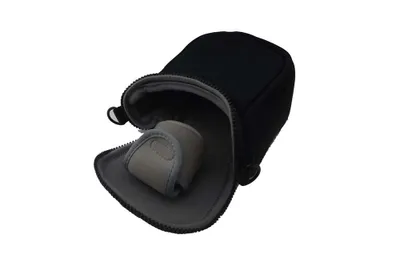 Produktbild von vhbw Kameratasche kompatibel mit Canon EOS M3, M Kamera - schwarz, inkl. Schultergurt, 151 x 150 x 76 mm