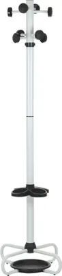 Produktbild von Standbügel aus Metall für Zuhause, Büro, Restaurant, Hotel, Höhe 173 cm, Weiß