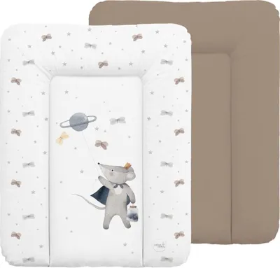 Obrázek produktu pro CEBA BABY Podložka přebalovací měkká malá (50x70) Basic Cosmic Mouse