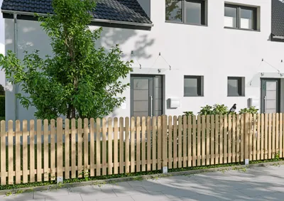 Produktbild von Vorgartenzaun Typ 2 Lärche 1,80x1,00 m