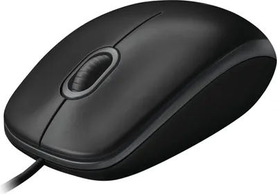 Productafbeelding van Logitech muis B100, USB, zwart