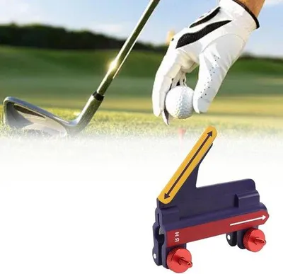 Obrázek produktu pro Pomůcka pro golfový trénink pro začátečníky – modrý, lehký a přenosný tréninkový míček