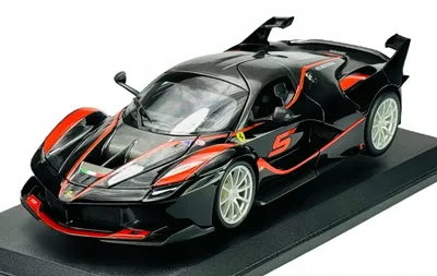 Produktbild von Bburago Ferrari FXX K 1:18 Metallauto Schwarz