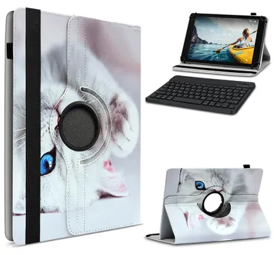 Produktbild von Hülle Tastatur Tasche für Teclast ArtPad Air Schutzhülle Bluetooth QWERTZ Case