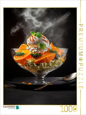 Produktbild von CALVENDO Puzzle Orangensalat | 1000 Teile Lege-Größe 64x48cm Foto-Puzzle für glückliche Stunden