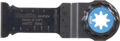 Immagine prodotto di Lama per sega a tuffo Makita HM, 32 mm Starlock Plus - 23 TPI - HM - MAP004 - Metallo