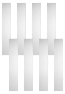 Edelstahl-Abstandsscheiben 8 Stück, 25,4 x 152,4 mm, 0,02 mm dick