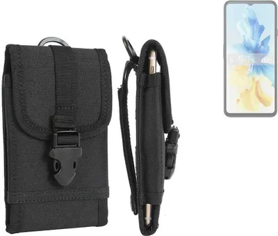 Produktbild von K-S-Trade Holster Handy Hülle kompatibel mit Cubot Note 40 Holster Handytasche Gürtel Tasche Schutz Hülle Robust Outdoor schwarz