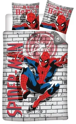Immagine prodotto di Copripiumino Spiderman, 140x200 cm, con federa